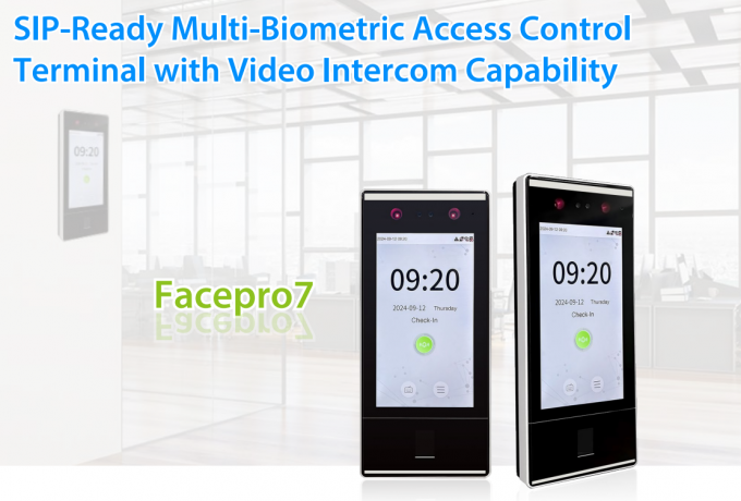 Visage, empreintes digitales et carte RFID 0