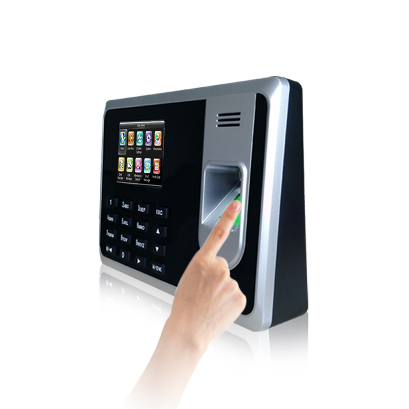 Système de contrôle d'accès biométrique par empreintes digitales et lecteur de carte RFID Time AttendanceTerminal avec batterie