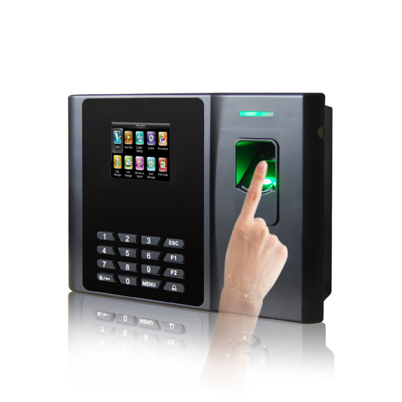 Système d'assistance biométrique de l'empreinte digitale avec batterie et support de port TCP/IP/USB
