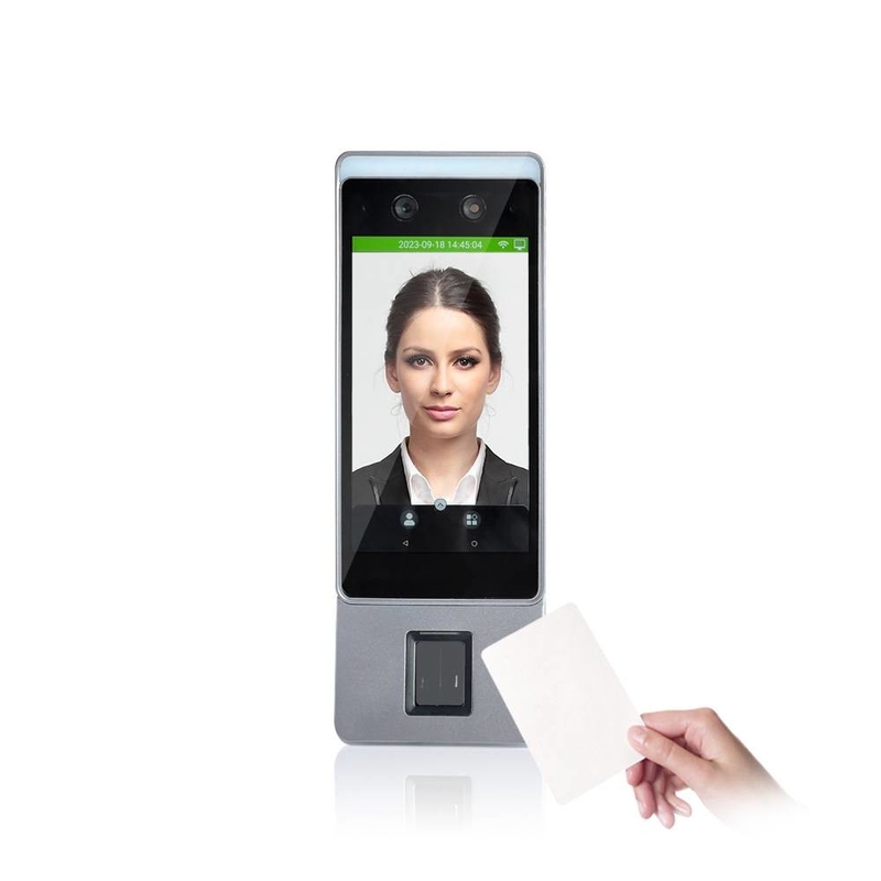 Système d'assistance biométrique au temps 4G WIFI sans fil Android 8.0 Face/empreinte digitale/carte RFID avec une grande capacité Horus E1-FP