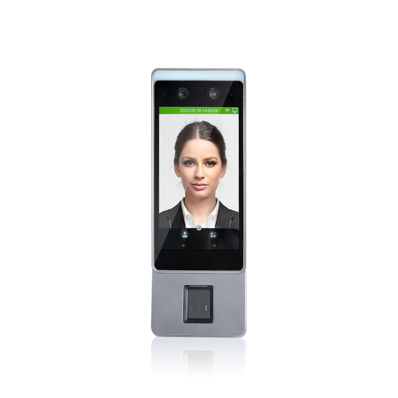 Système d'assistance biométrique au temps 4G WIFI sans fil Android 8.0 Face/empreinte digitale/carte RFID avec une grande capacité Horus E1-FP