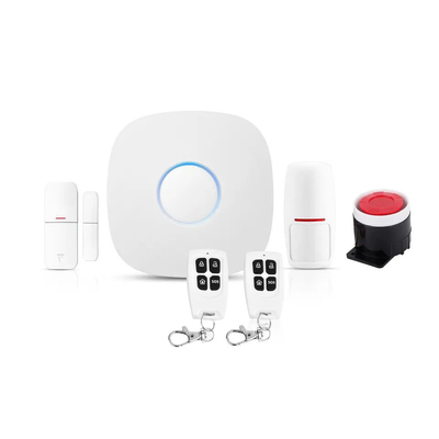 Tuya Smart Home sans fil WiFi 4G GSM passerelle système d'alarme prise en charge capteur porte/fenêtre et détecteur de mouvement PIR