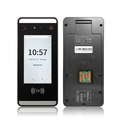 Chiromancienne et système facial de contrôle d'accès de reconnaissance et terminal de connexion de temps de carte de RFID avec la température Detecti