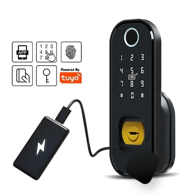 Waterproof IP65 Smart Lock Fingerprint Rim lock Wifi Intelligent Digital Electronic Lock with TUYA APP GL-H1
